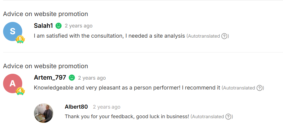 Atsiliepimai apie SEO agentūrą SEO TOP
